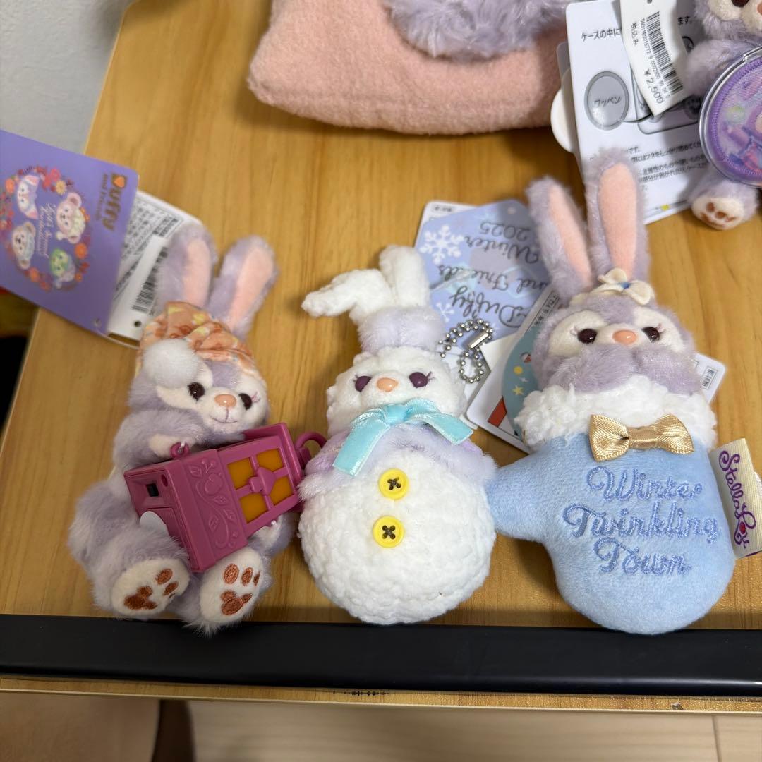東京ディズニーシー　ステラルー 　ぬいぐるみバッジ等セット