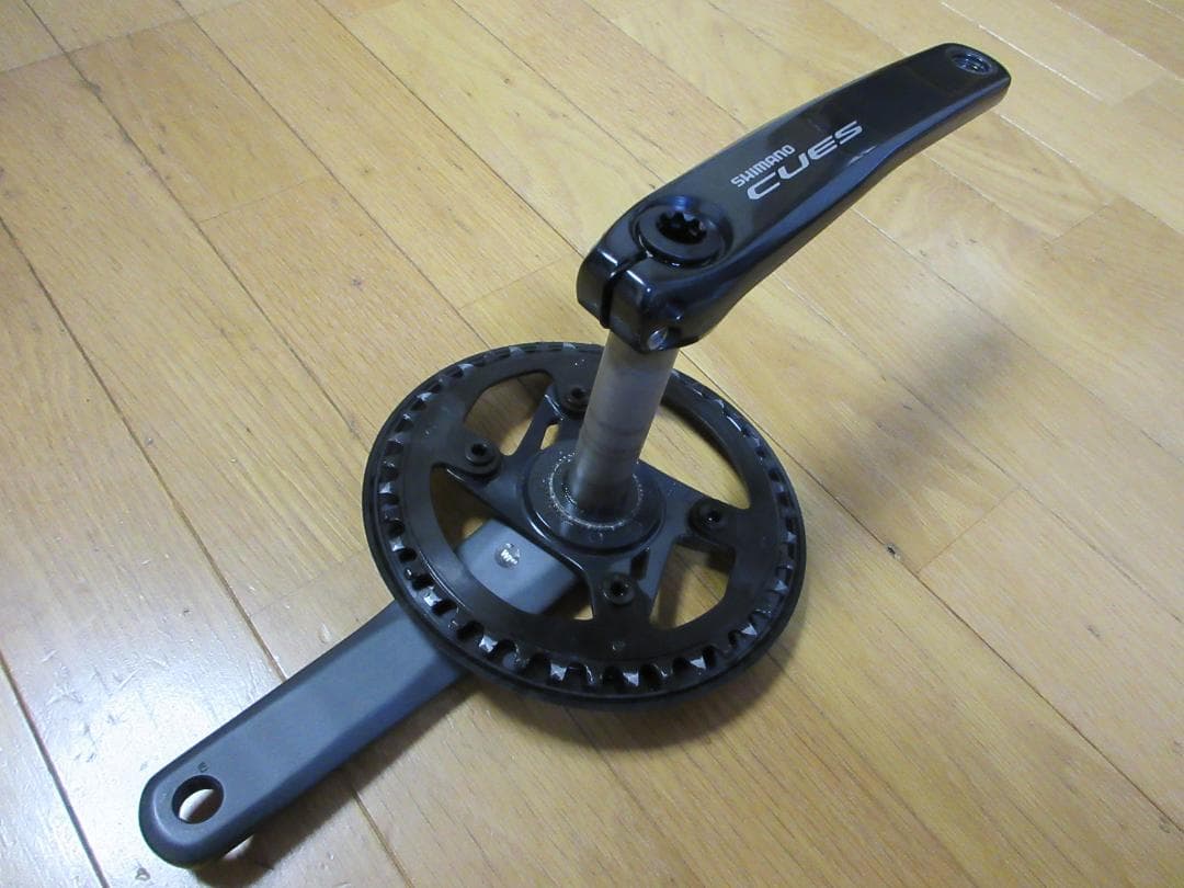 SHIMANO　 CUES 　ホーローテックⅡ　クランクセット　170mm