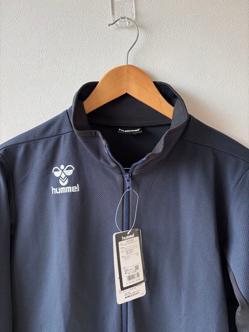 【新品・未使用】hummel ネイビー ジャージ 上下セット Mサイズ