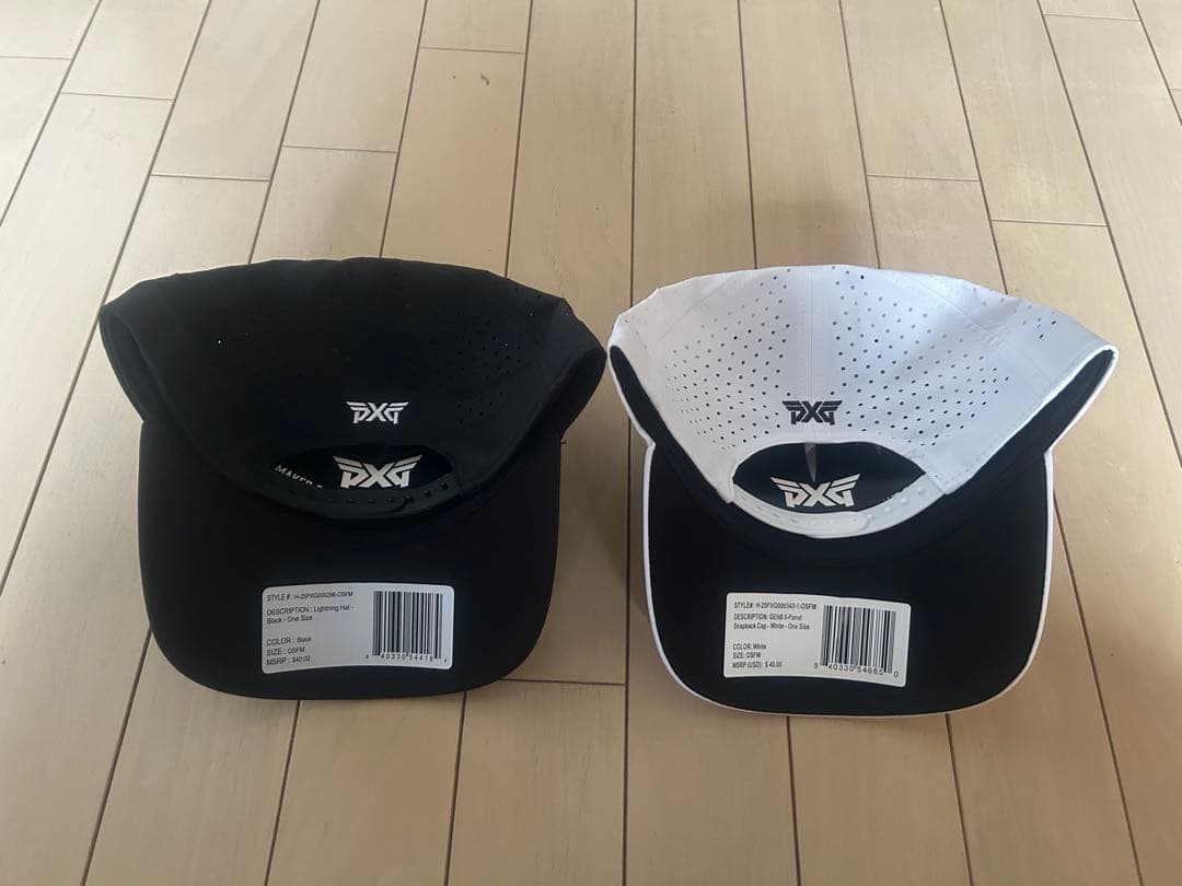 PXG キャップ　2枚セット