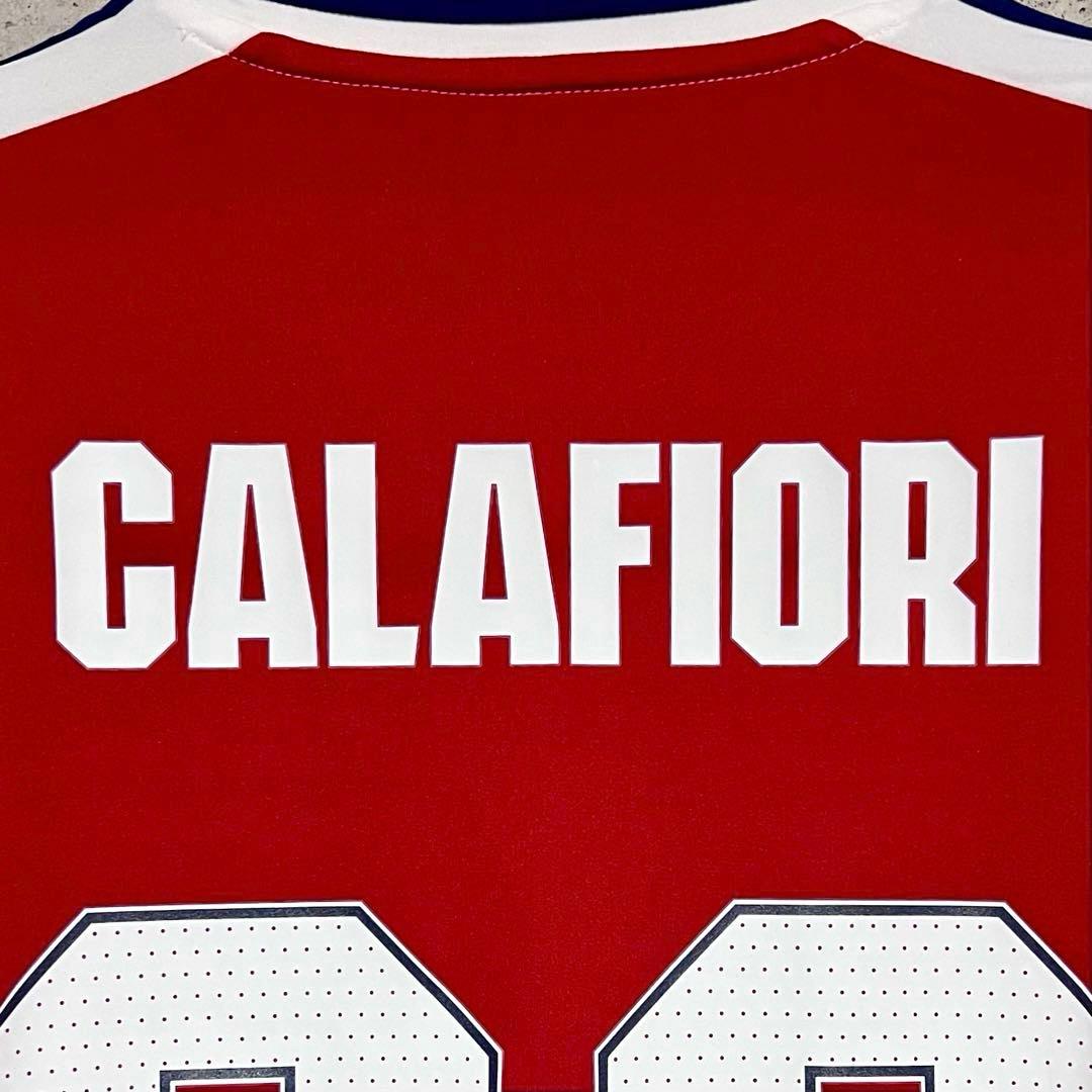 【極美品！】24/25アーセナルFC ♯33 カラフィオーリ【Lサイズ】CL仕様
