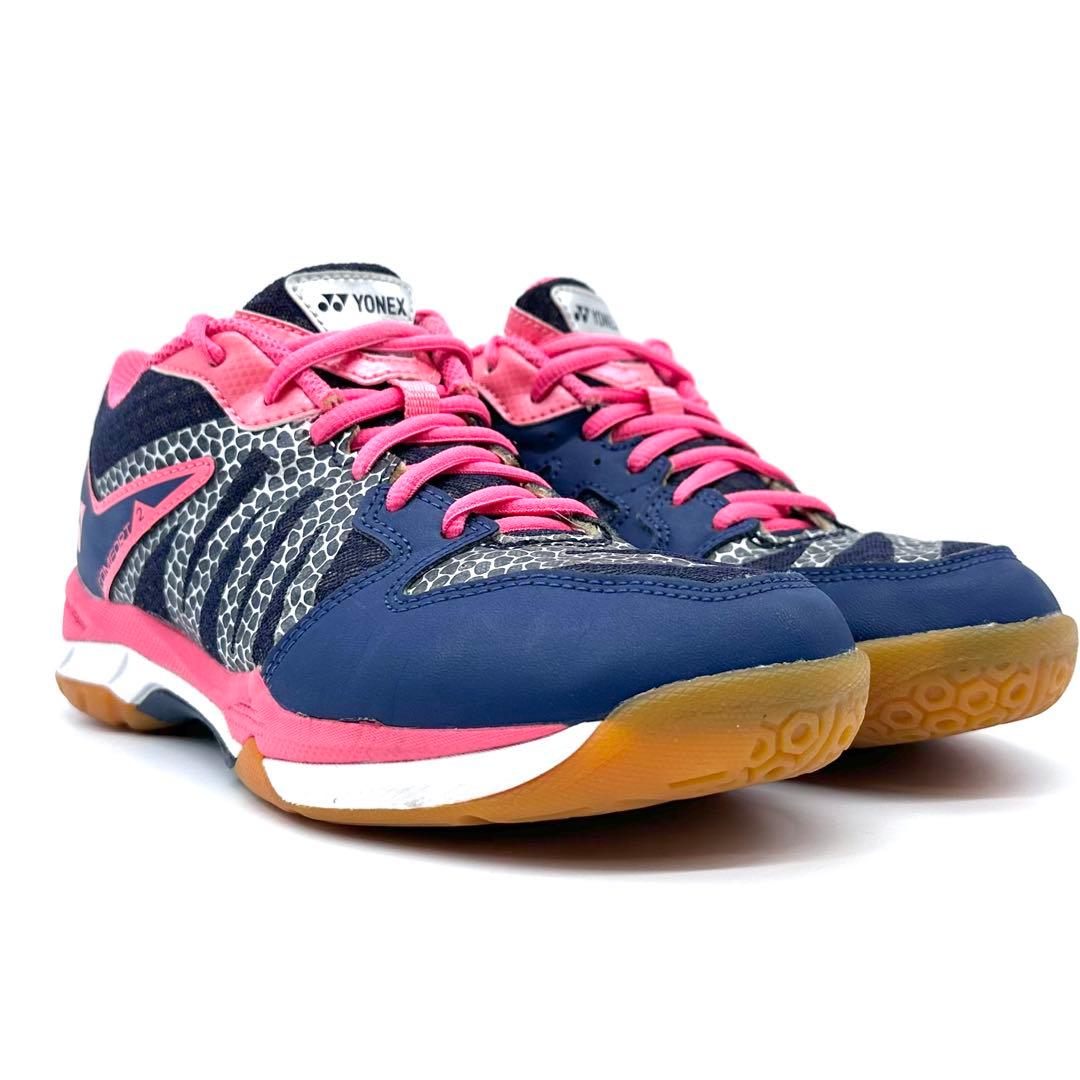 未使用✨YONEX レディース バドミントンシューズ パワークッション 24.5