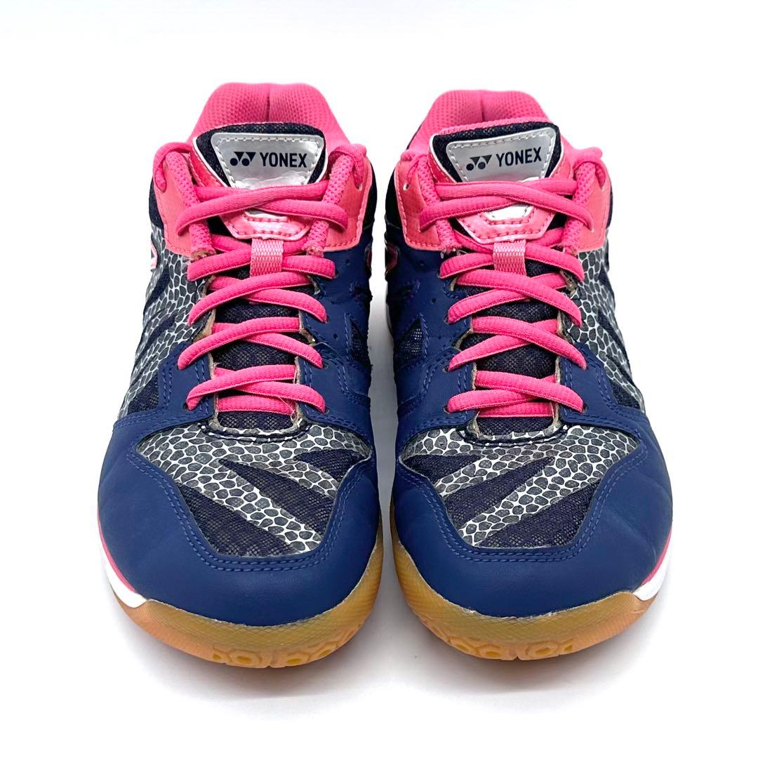未使用✨YONEX レディース バドミントンシューズ パワークッション 24.5