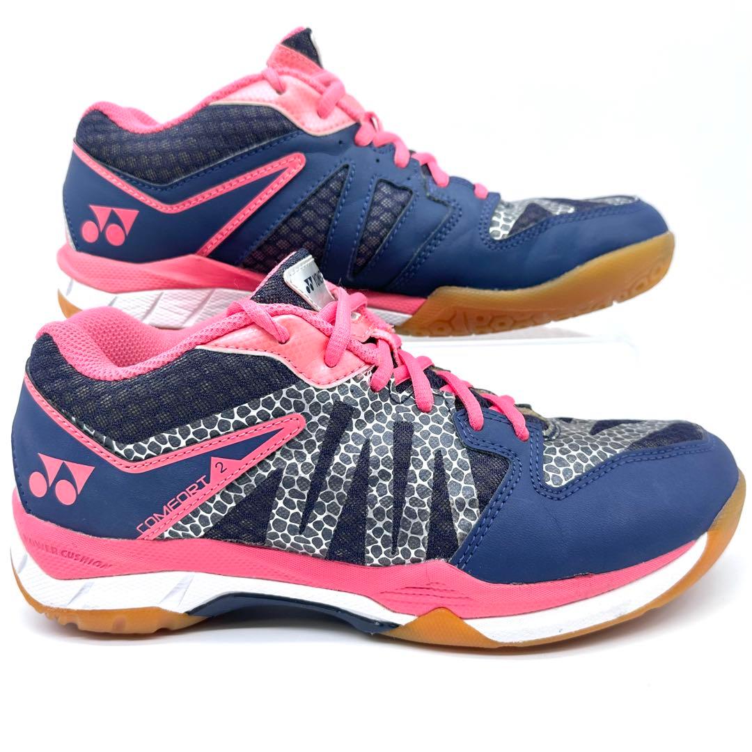 未使用✨YONEX レディース バドミントンシューズ パワークッション 24.5