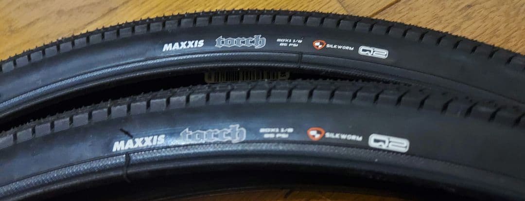 MAXXIS torch20 x 1 1/8ミニベロ用クリンチャータイヤ未走行