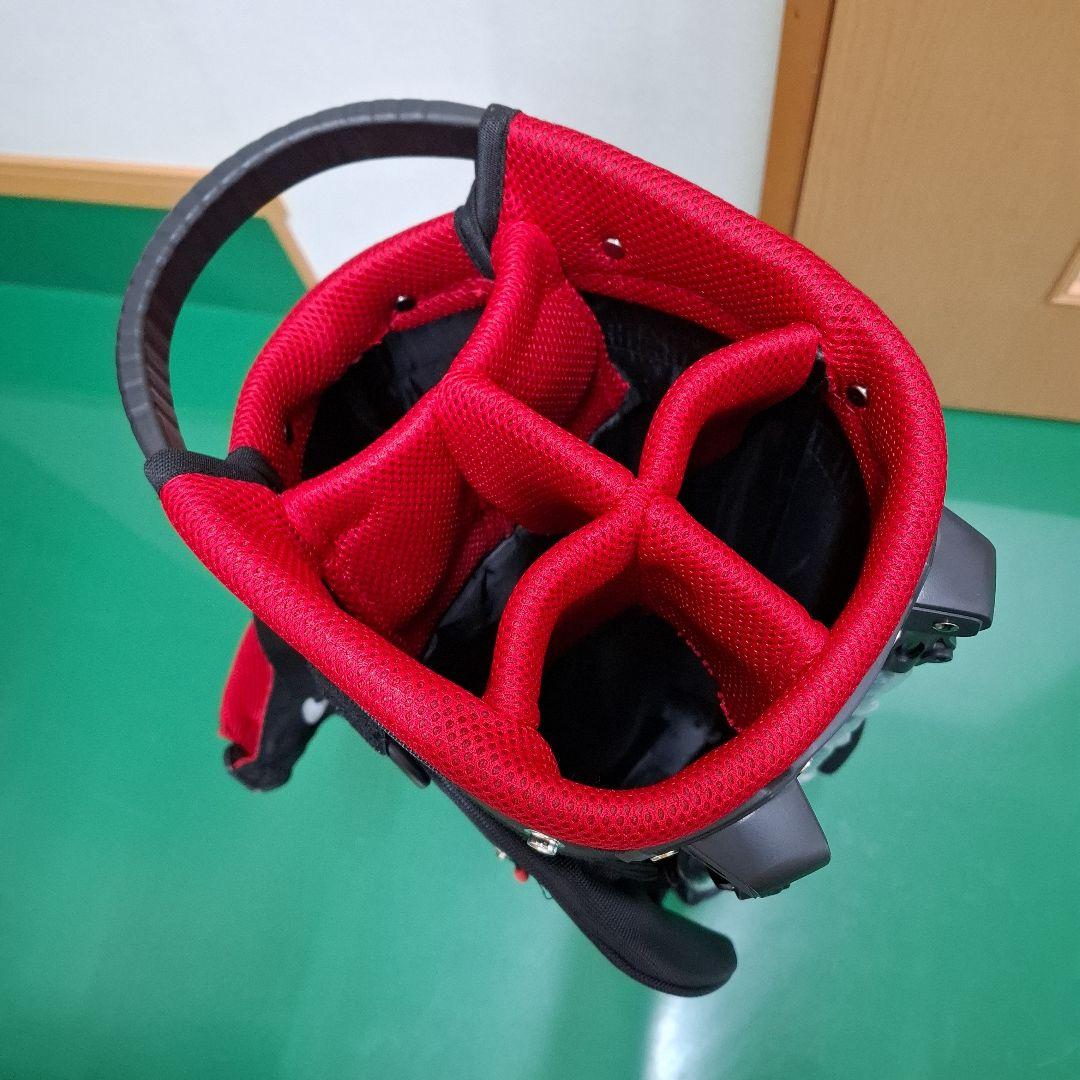 HEAD キャディバッグ 黒/赤