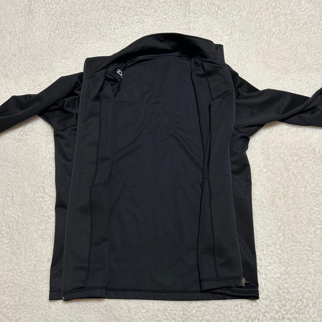 asics A77 ジャージ トレーニングウェア セットアップ ブラック O