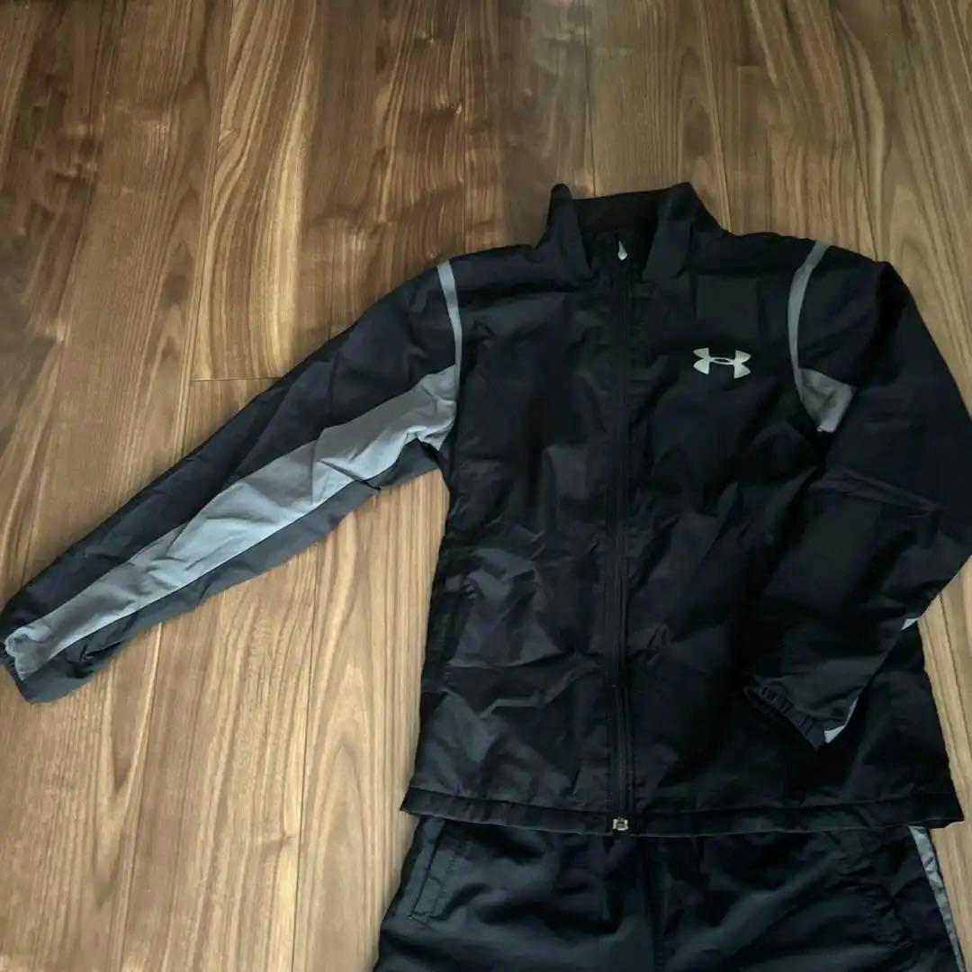 Under Armour ブラックジャージ上下セット
