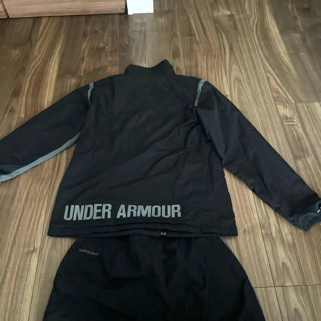 Under Armour ブラックジャージ上下セット