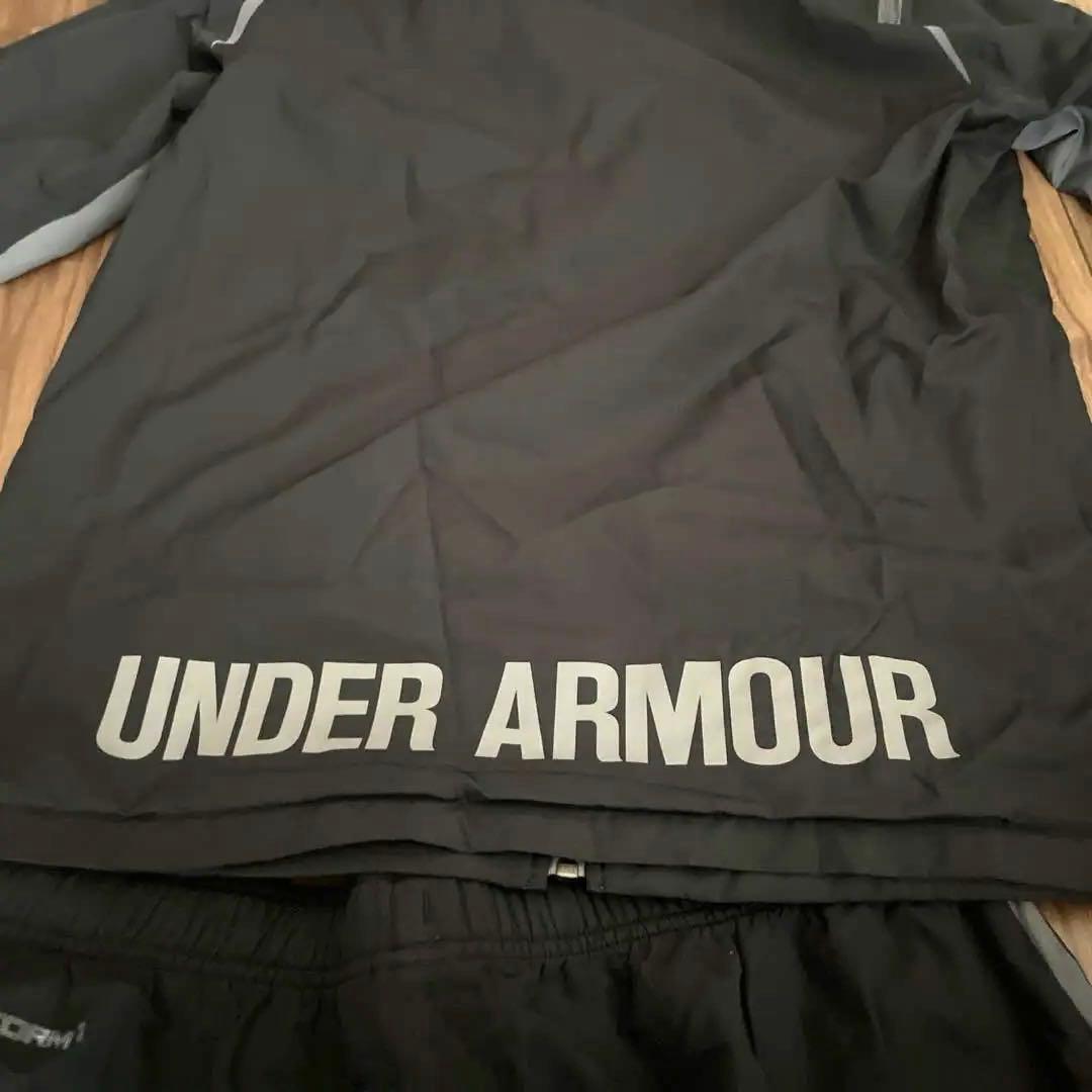 Under Armour ブラックジャージ上下セット