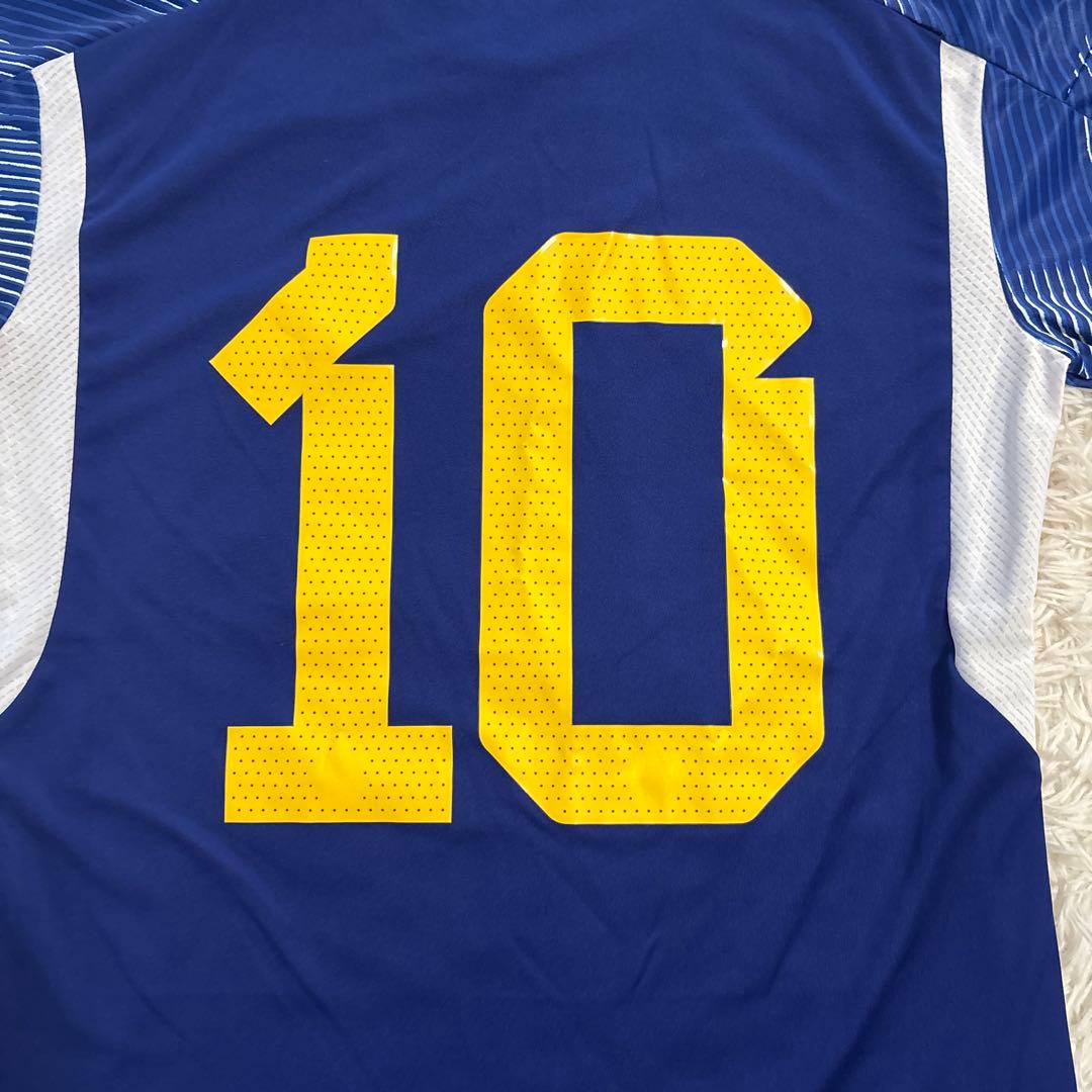 g*2様 新品 美品 サッカー 日本代表 レプリカ ユニフォーム 南野拓実 10