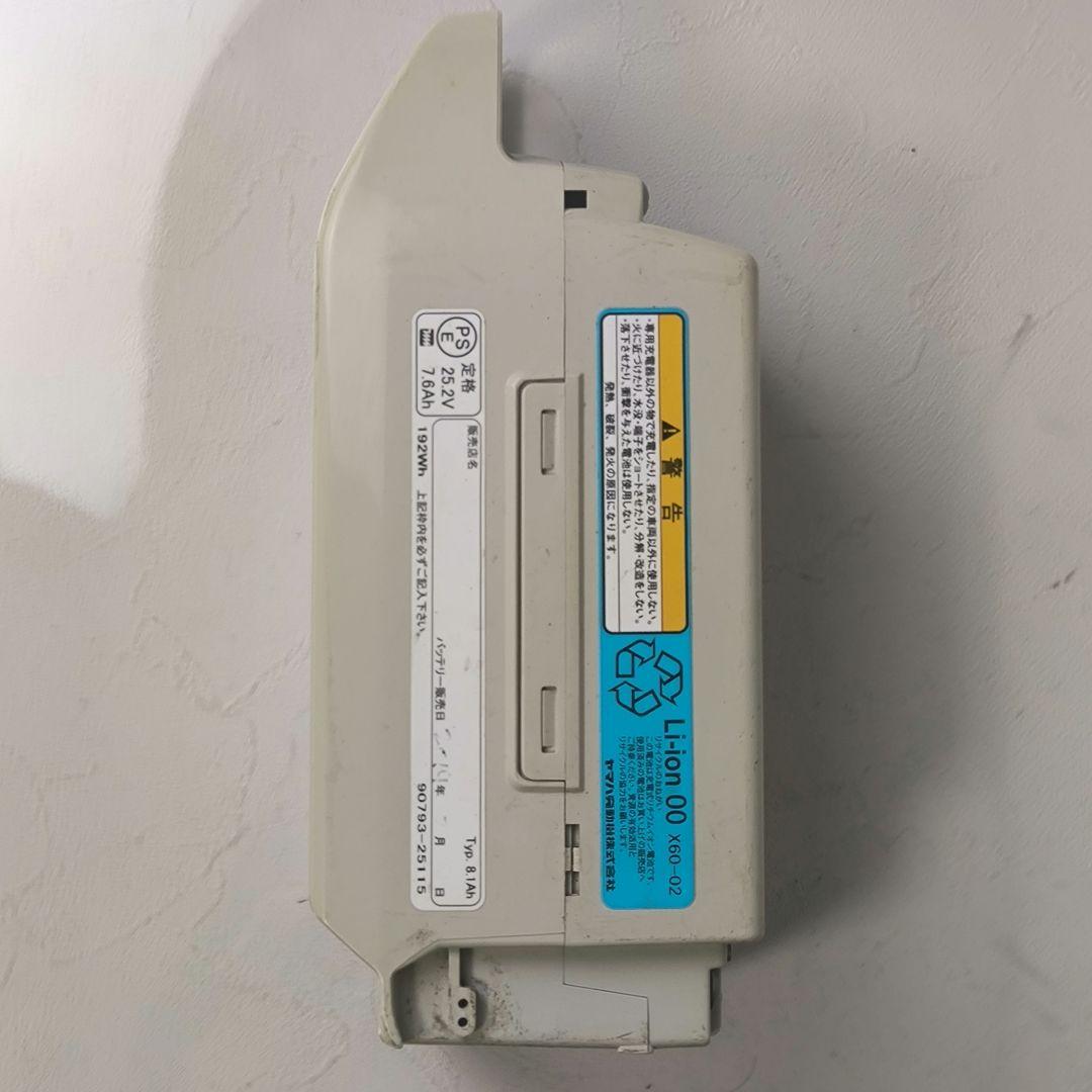 YAMAHA Typ 8.1Ah X60-02 リチウムイオンバッテリー L