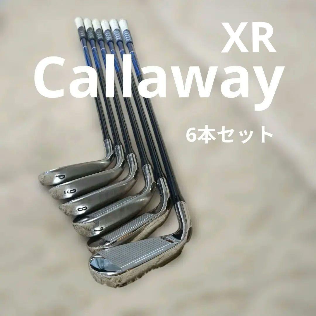 CallawayXRアイアンセット カーボンシャフトS6本セット5.6未使用