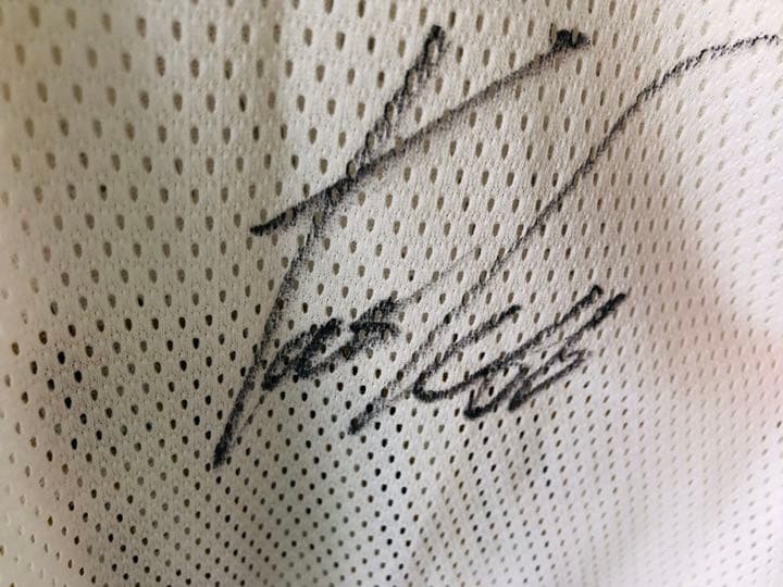 元北海道 日本ハム ファイターズ　ダース・ローマシュ匡 サイン入り