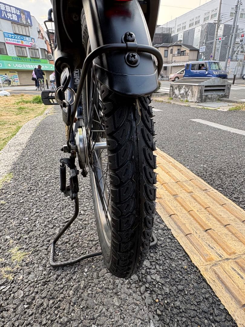 001中古 Panasonic電動アシスト自転車　8Ah 大阪