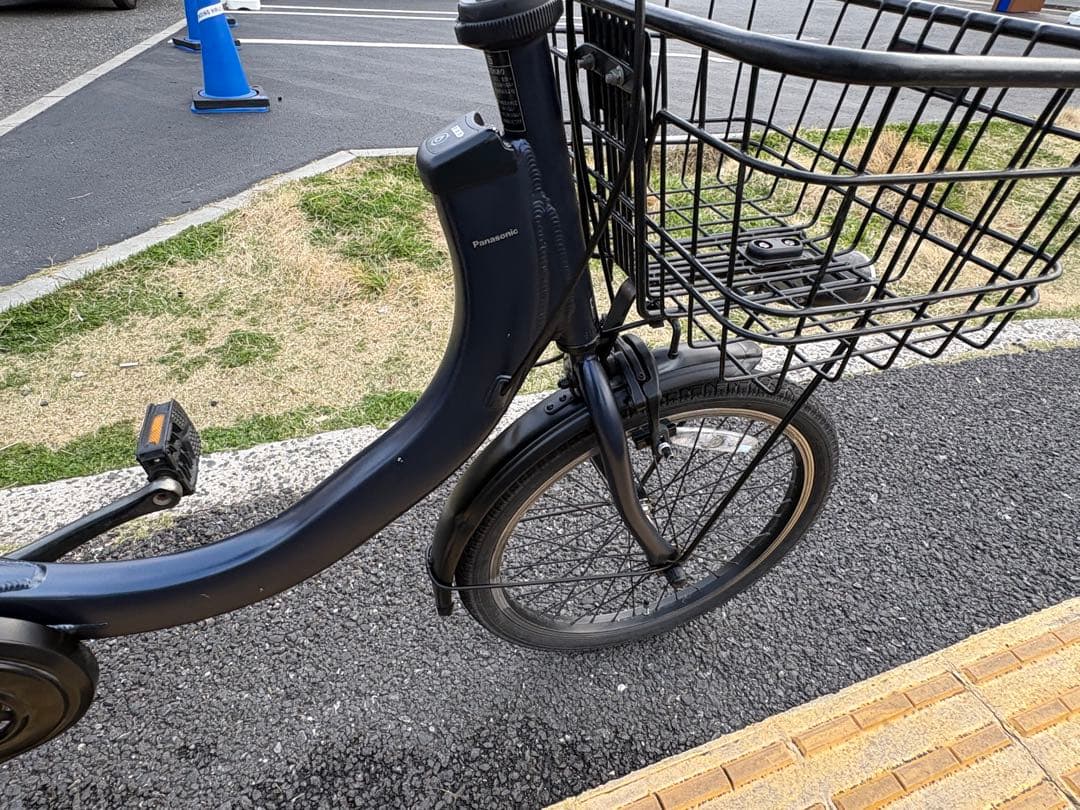 001中古 Panasonic電動アシスト自転車　8Ah 大阪