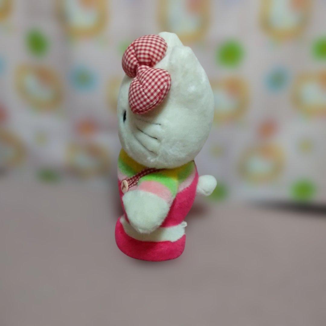 サンリオ　ハローキティ　大きめぬいぐるみ　スタンディング　大　レトロ