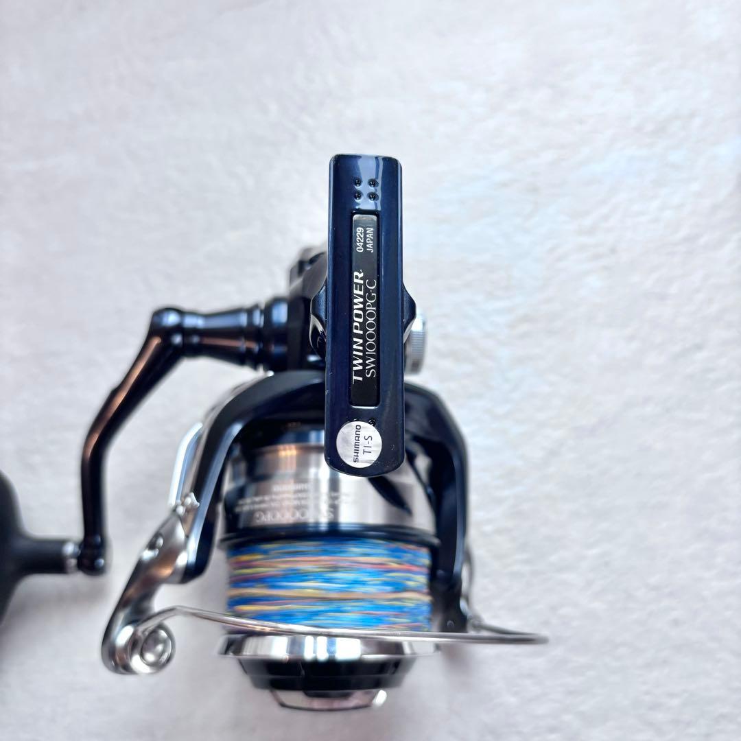 美品 SHIMANO TWIN POWER SW10000PG ツインパワーSW