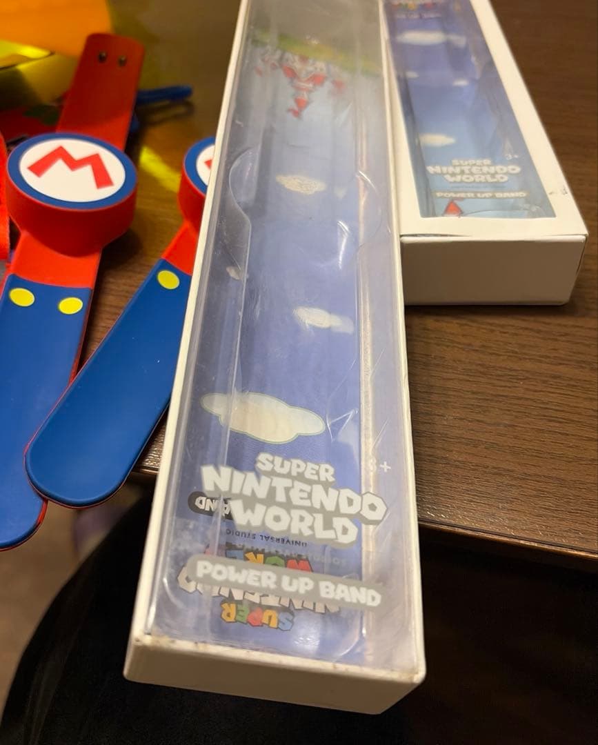 【USJ】マリオ パワーアップバンド 2本セット（アプリ連携解除済み）