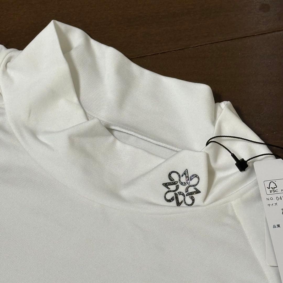 St ANDREWS セントアンドリュース長袖ハイネックカットソー新品LL白