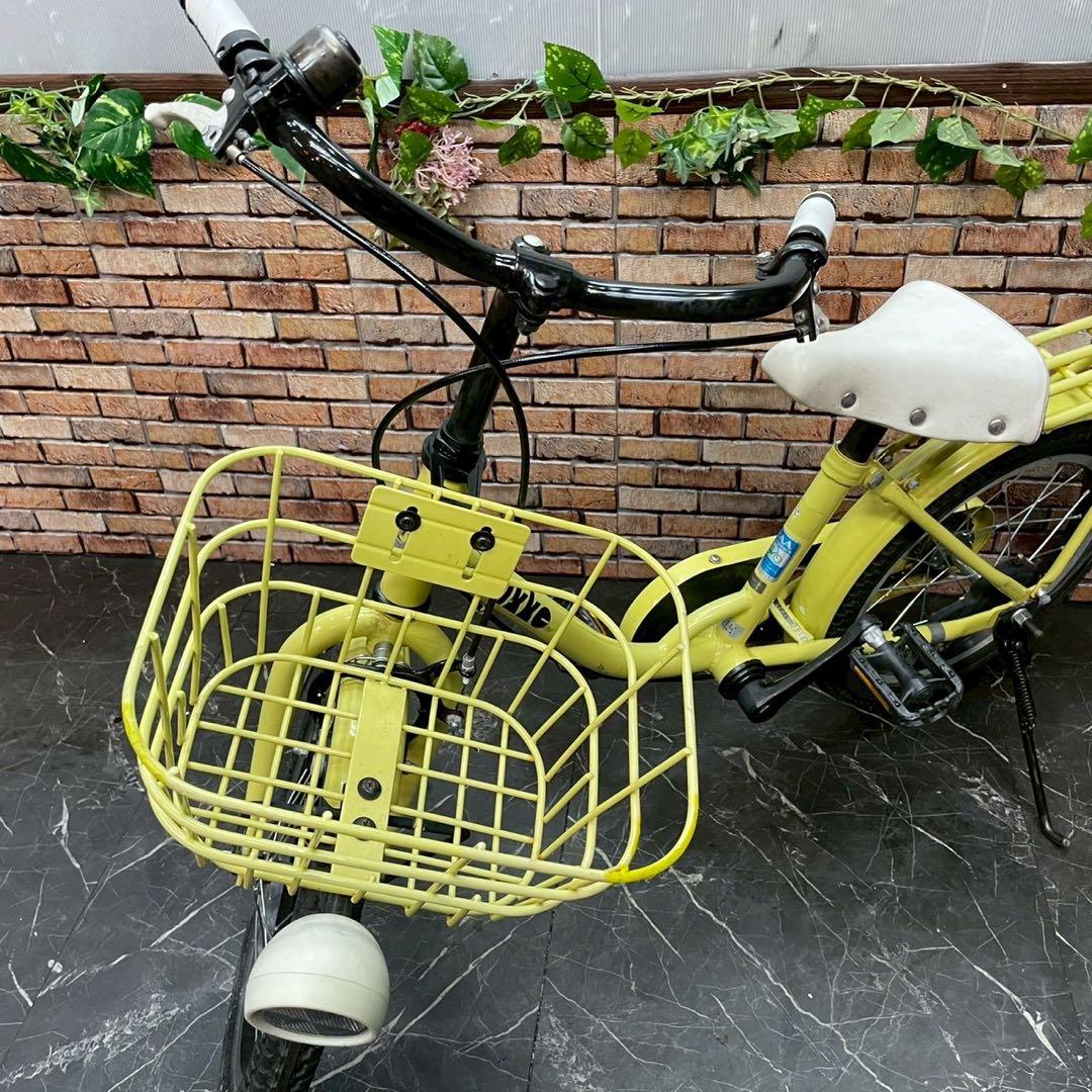 【97】子供用自転車 子供車 ブリヂストン bikke イエロー 16インチ