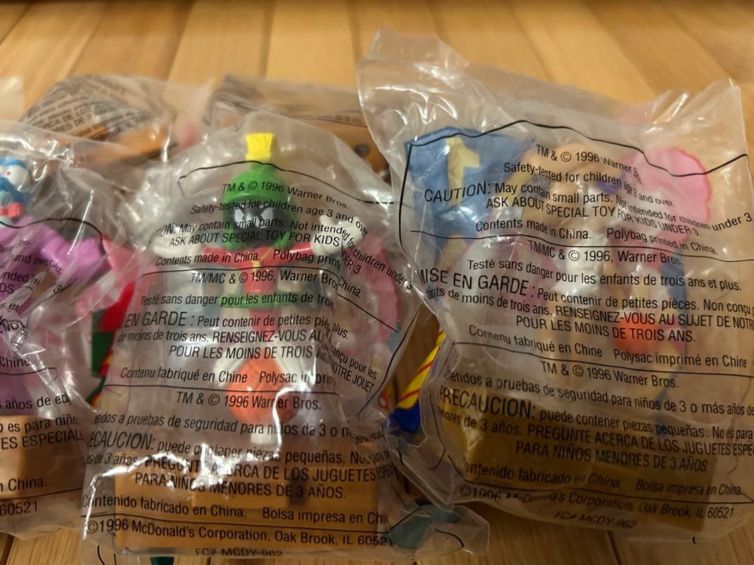 マクドナルド　ミールトイ　スペースジャム　新品　コンプリート