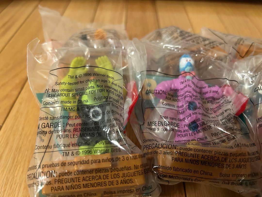 マクドナルド　ミールトイ　スペースジャム　新品　コンプリート