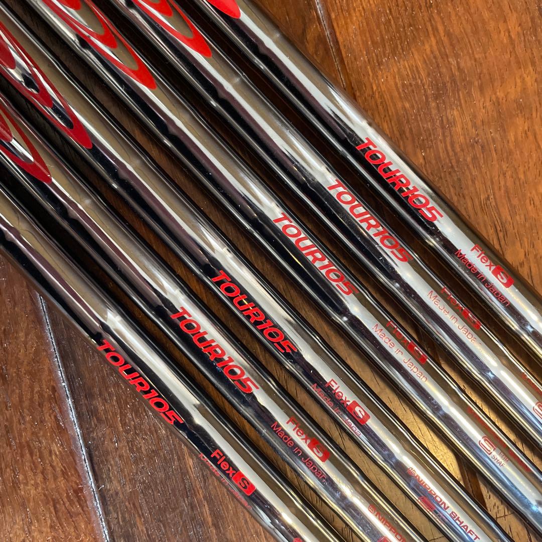日本シャフト　モーダス　ツアー105 S 6本セット