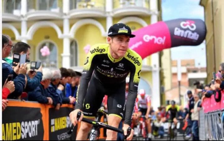 【選手支給品】MITCHELTON Scott ショートスリーブジャージ