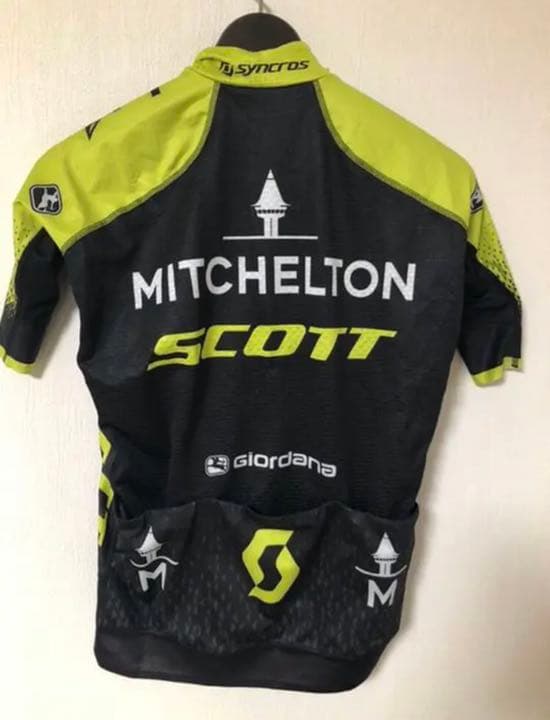 【選手支給品】MITCHELTON Scott ショートスリーブジャージ