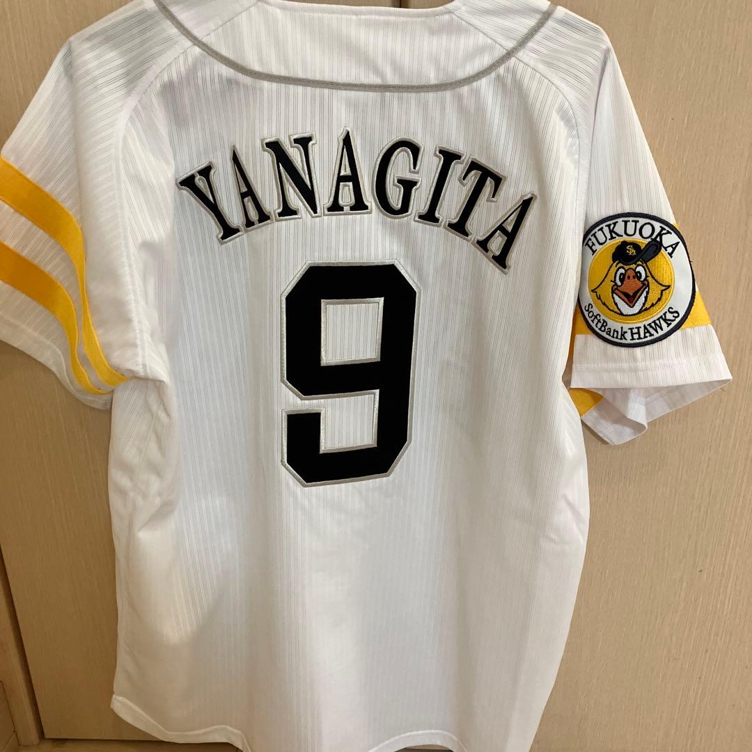 柳田選手　ソフトバンクユニフォーム YANAGITA 9 M