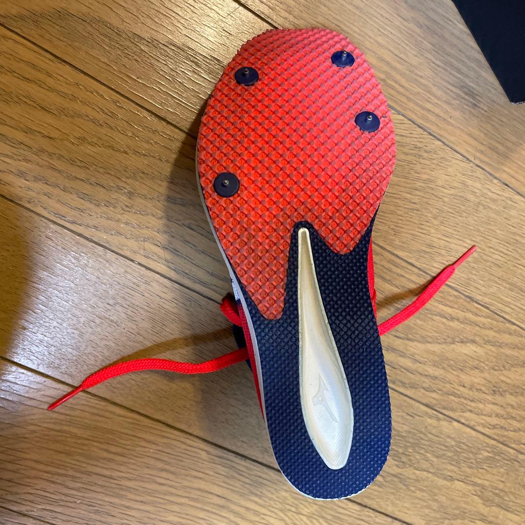 Mizuno スパイクシューズ レッド/クロノディストネオ23.5㎝