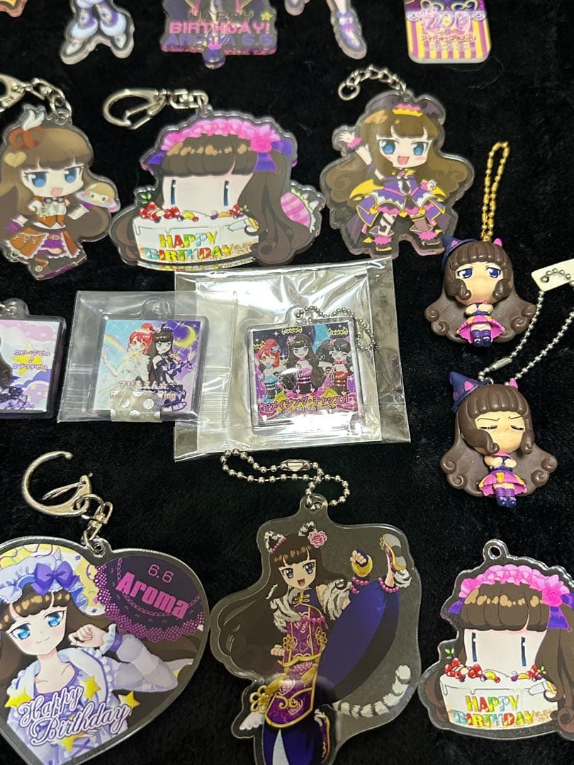 プリパラ　あろま　キーホルダー23点セット　まとめ売り　黒須あろま