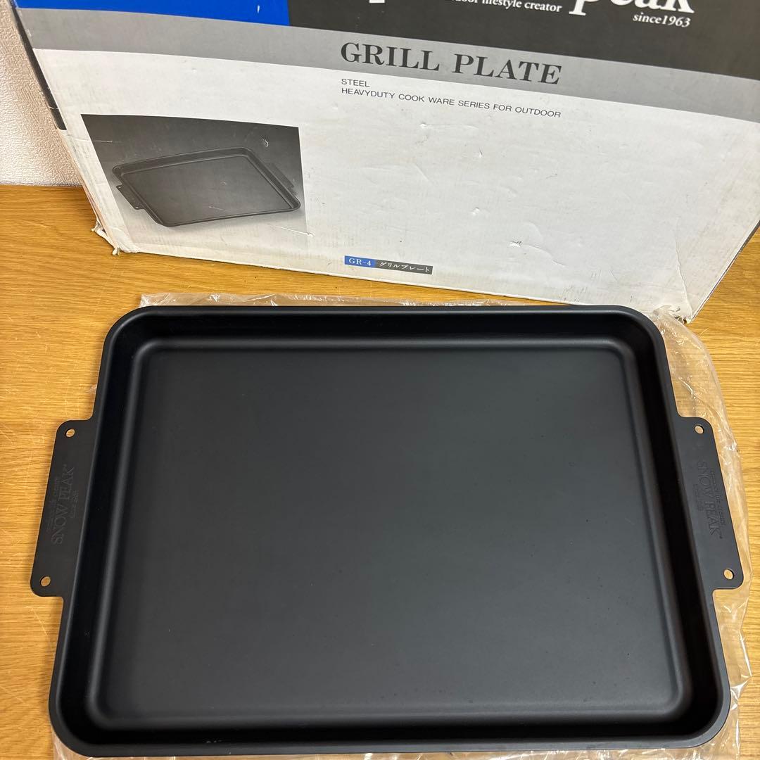 廃盤　美品　スノーピーク（ Peak）」の焚火台用グリルプレートGR-4