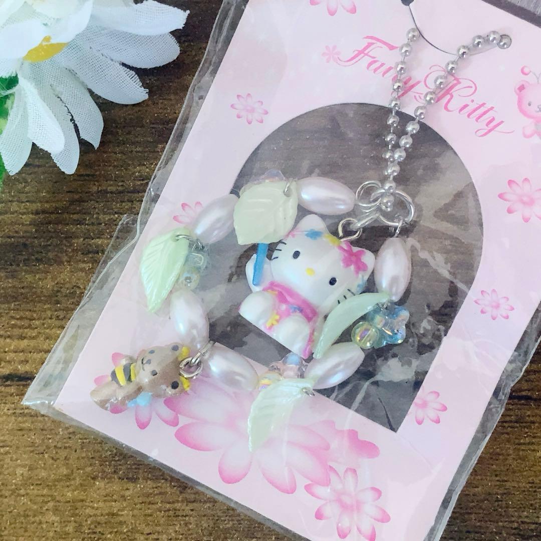 ☆激レア☆ハローキティ フェアリーキティ＆クマ　マスコットアクセサリー　希少