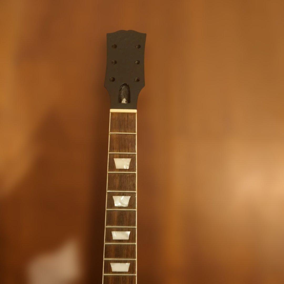 レスポールタイプ ミニギター ボディ＆ネック セット（全長約50cm）