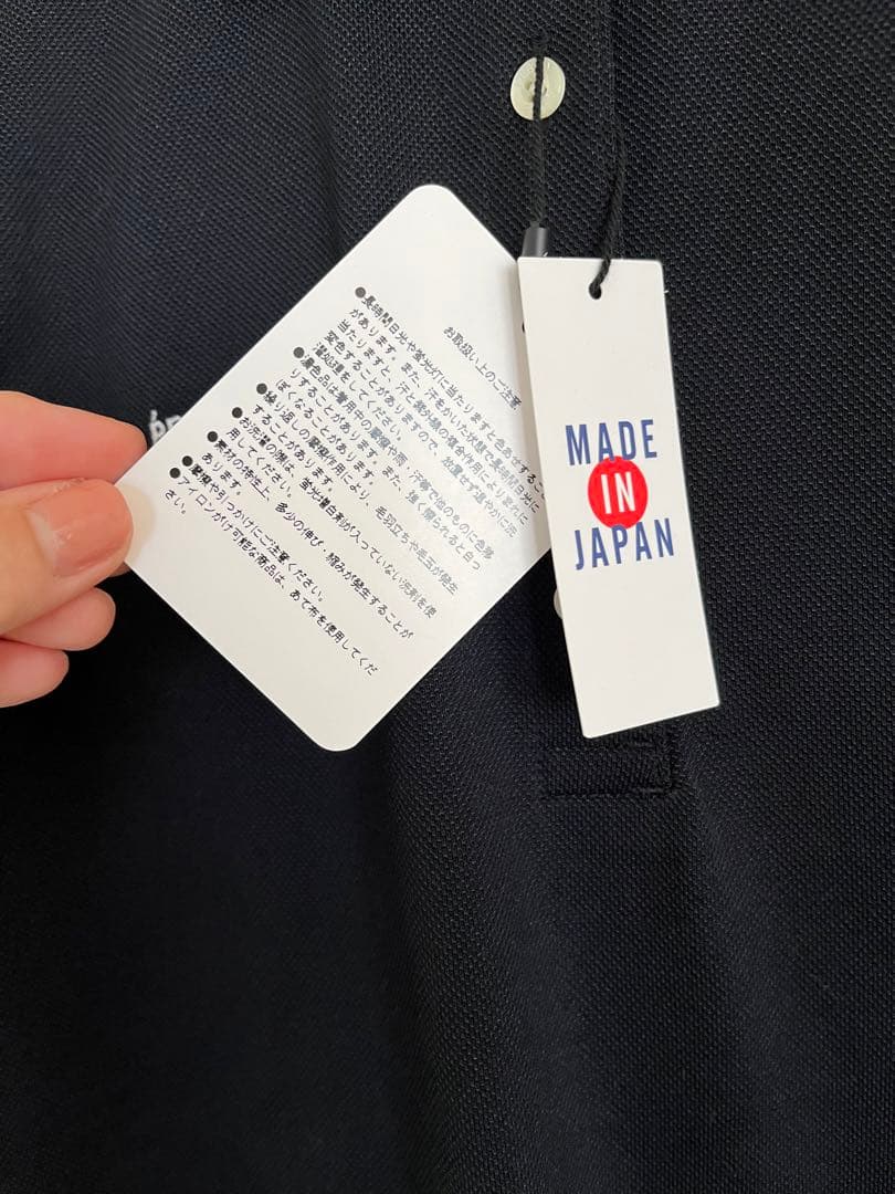 パーリーゲイツ新品タグ付きポロシャツネイビーPEARLYGATES