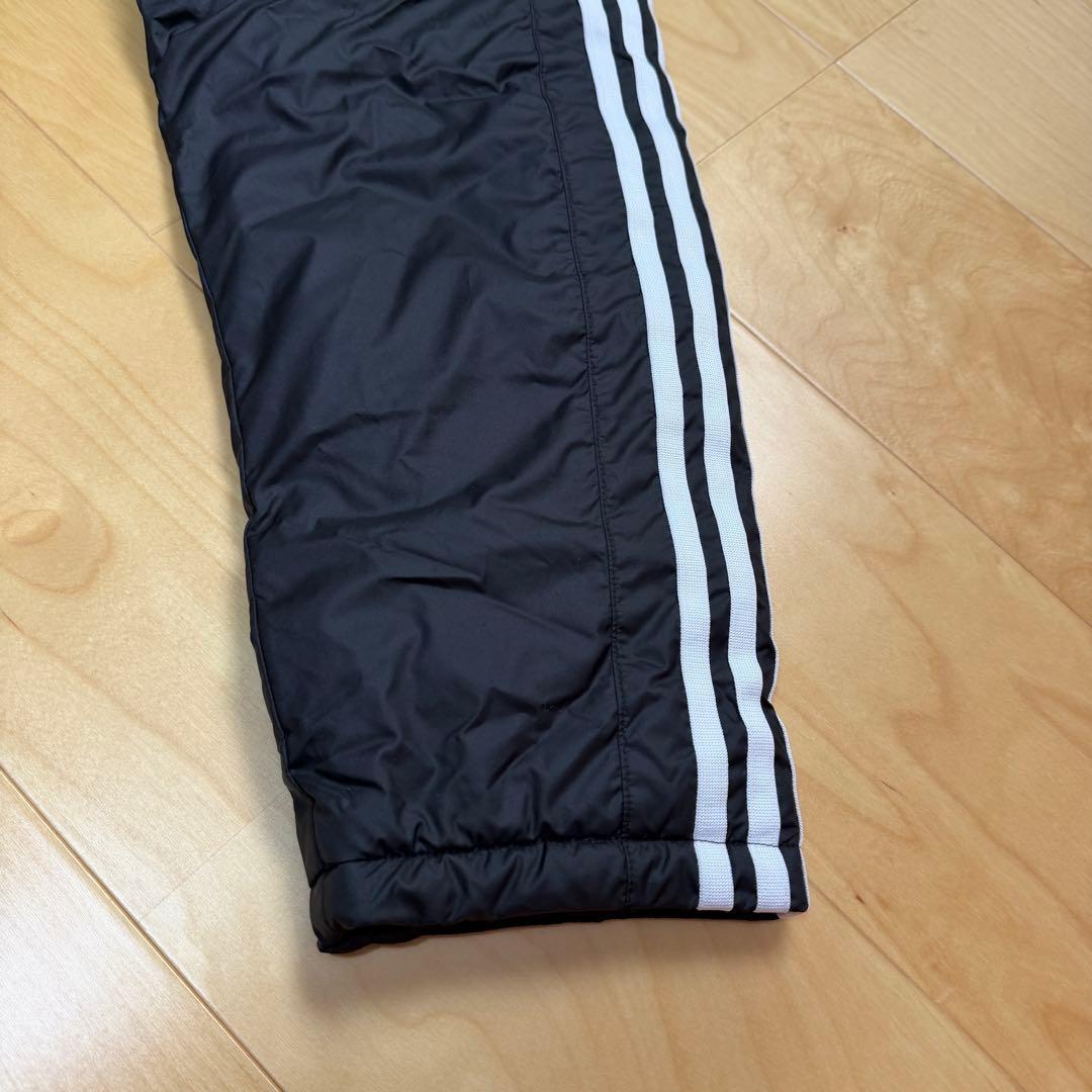 adidas ベンチコート　中綿コート　スーパーロング　防寒　黒ブラック　M新品