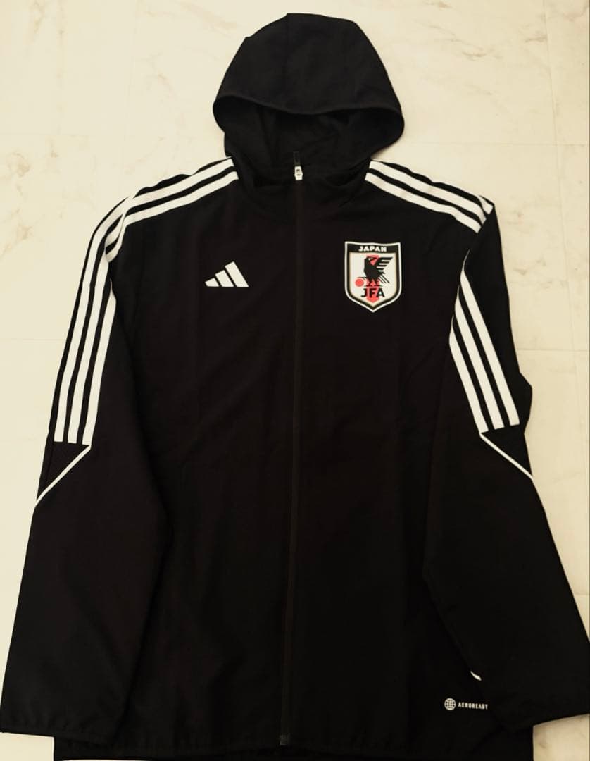 ダ*ズ様 【JFA支給】adidas 日本代表 ウィンドブレーカー 黒　XLサイ