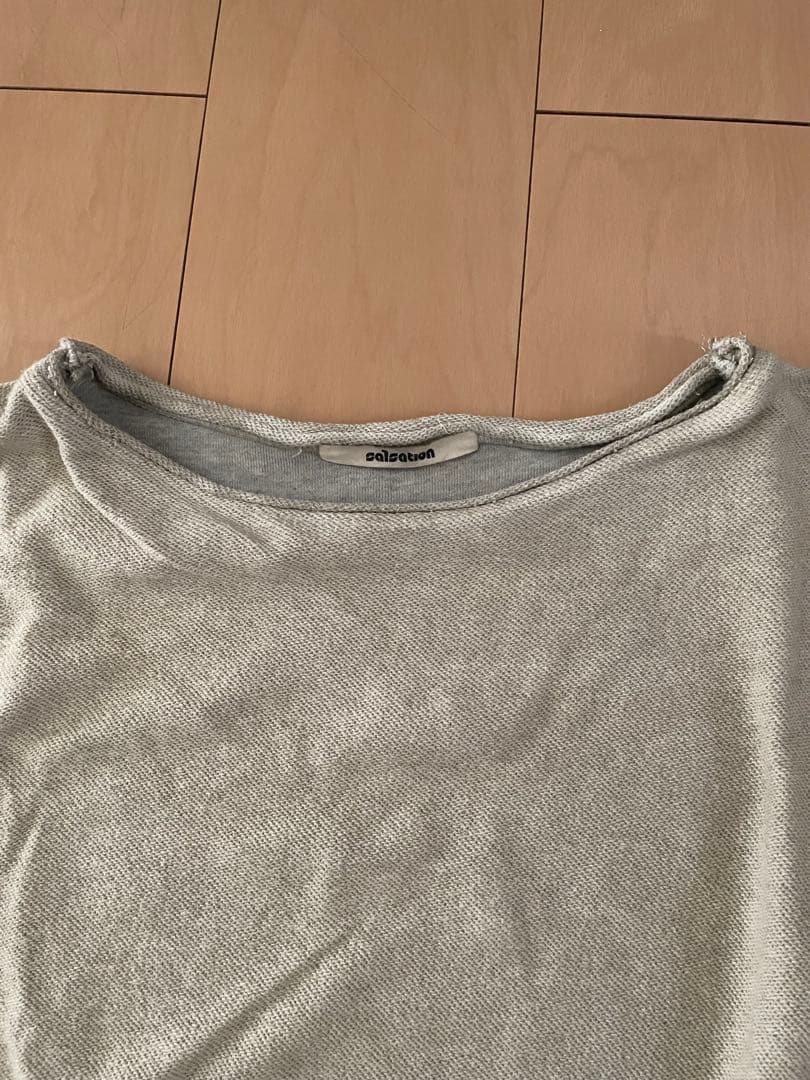 サルセーション　Oversize French Terry Top Sサイズ