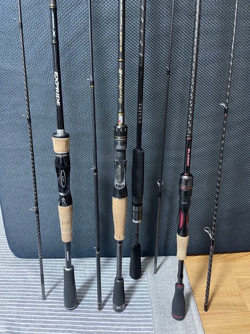 バス釣り引退セット　整理品