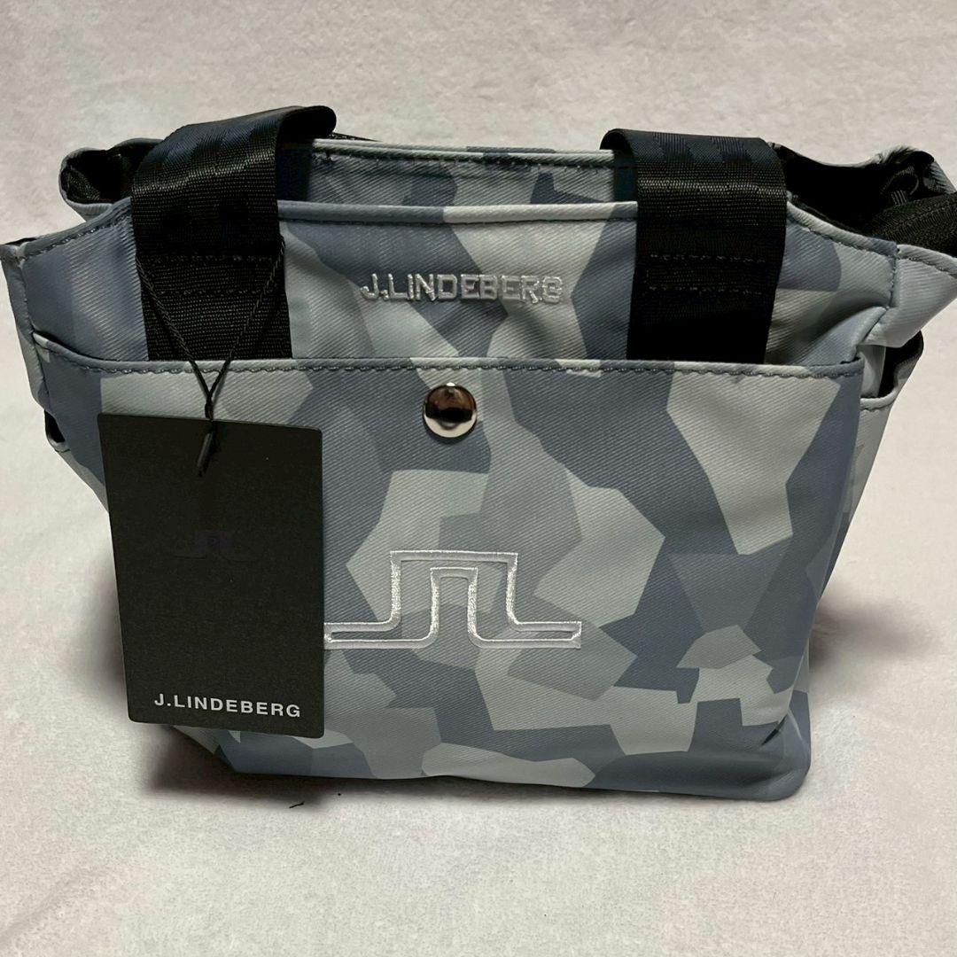 新品　J.LINDEBERG ゴルフ　カートバッグ　ラウンドバッグ　ライトグレー