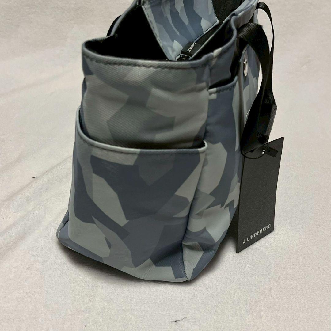 新品　J.LINDEBERG ゴルフ　カートバッグ　ラウンドバッグ　ライトグレー