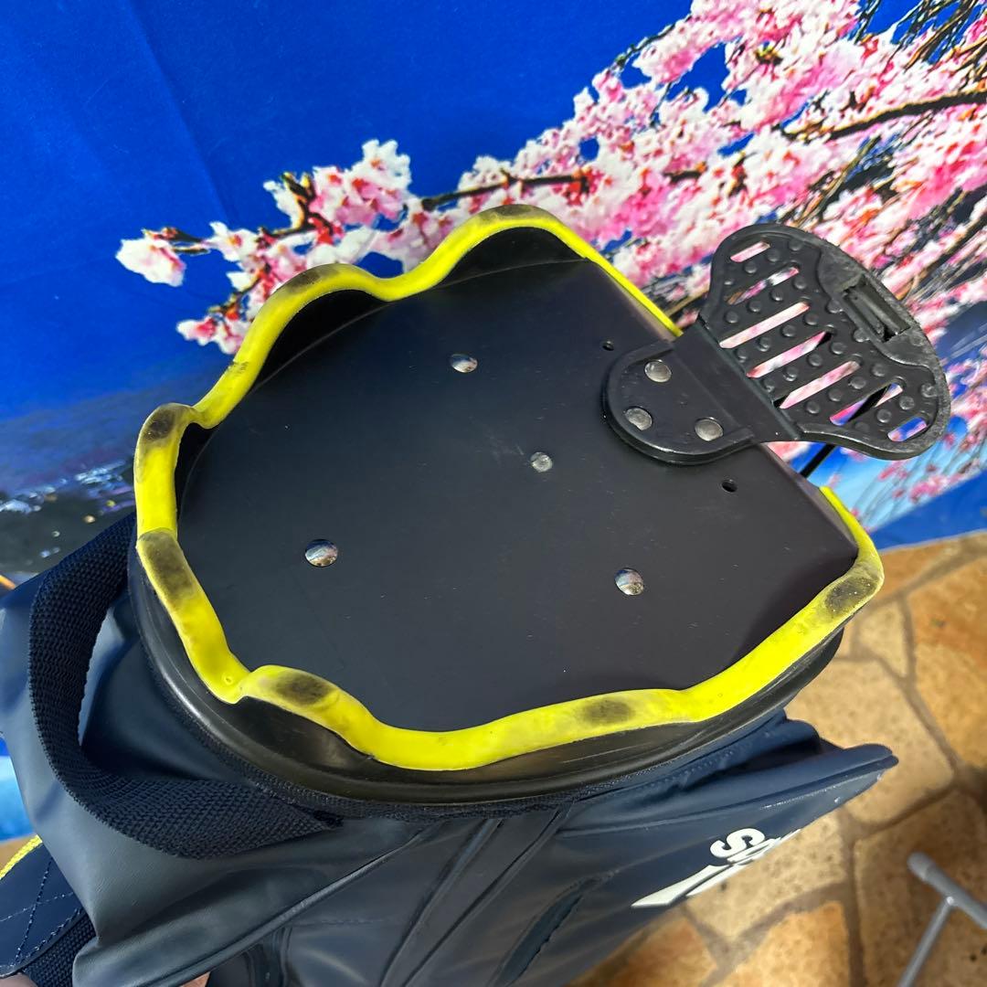 寶BV-1143 adidas アディダス キャディバッグ スタンド式 ネイビー