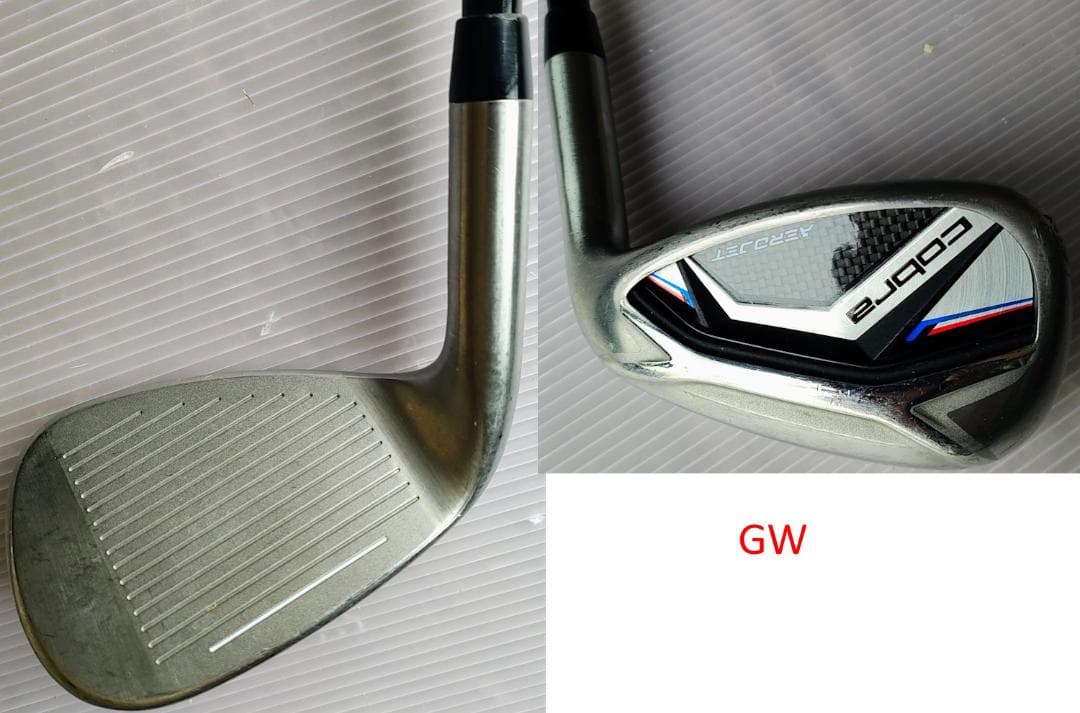 COBRA AEROJET アイアン Speeder NX SW+GW S硬さ