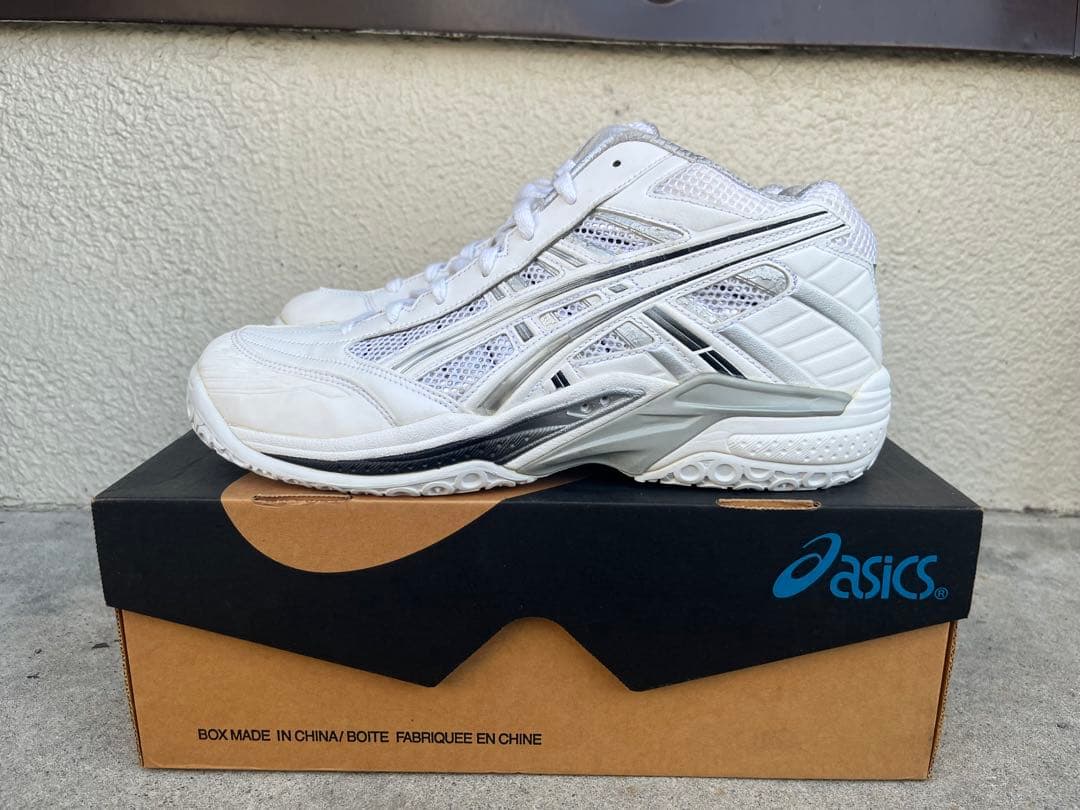 新品未使用 ASICS GELZONE III ホワイト/ブラック 29cm