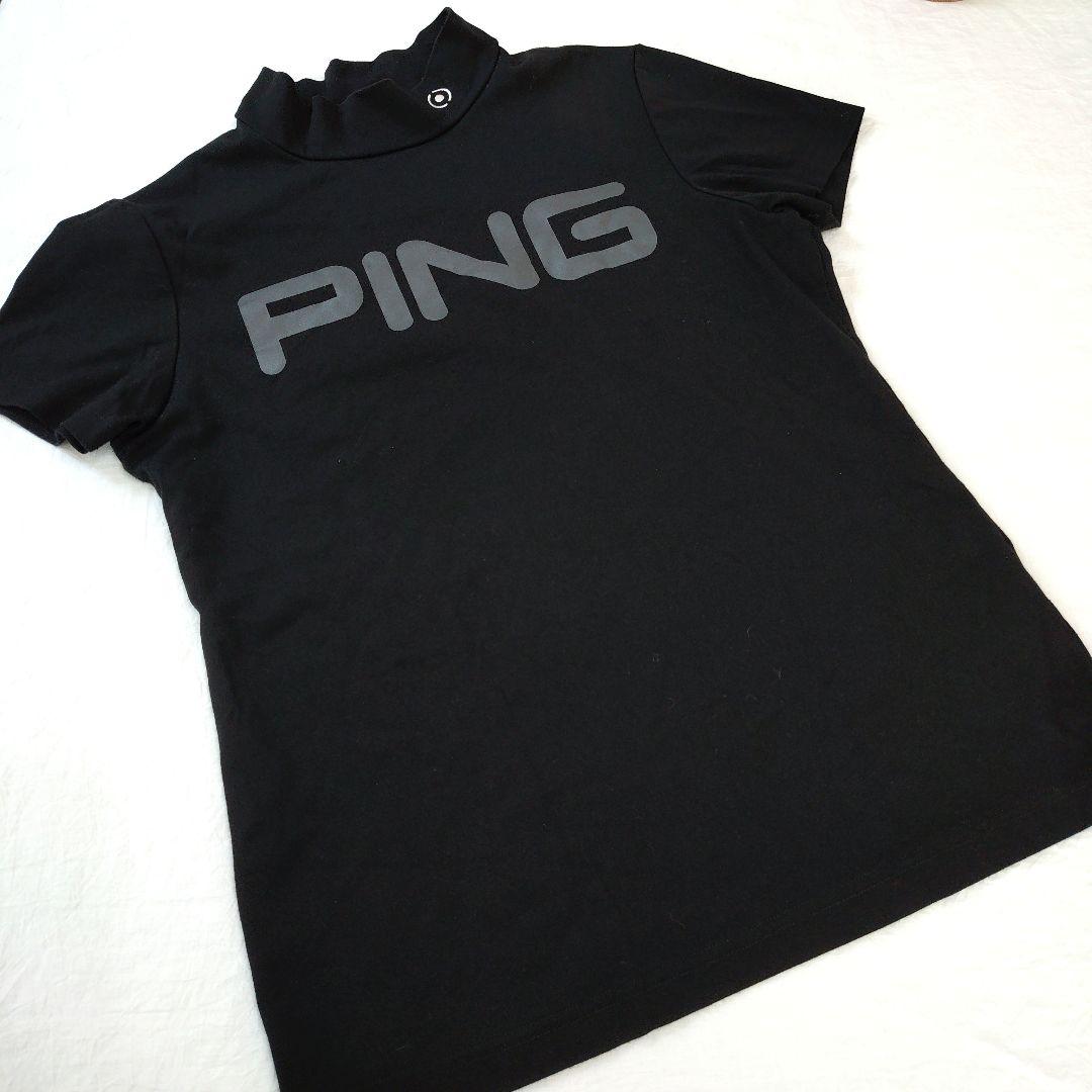 PING レディースゴルフウェア L ゆったり セット売り 黒 モノトーンコーデ