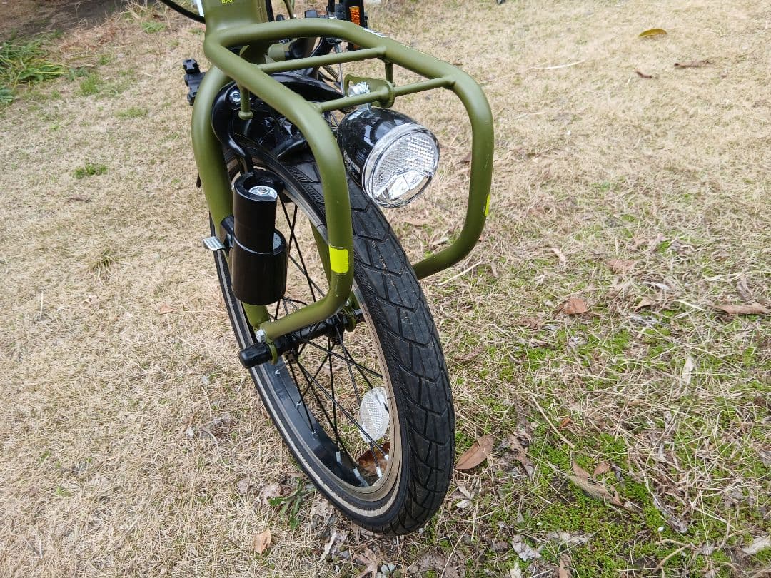折り畳み式自転車　エマージェンシーバイク　災害時用自転車　コンパクト自転車