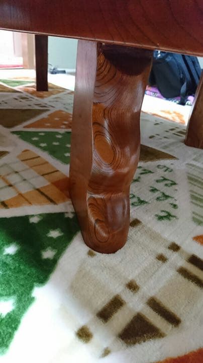 欅 一本木 テーブル