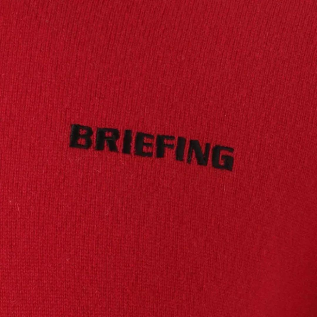 【新品】【限定品】BRIEFING カシミアCREW NECK KNIT